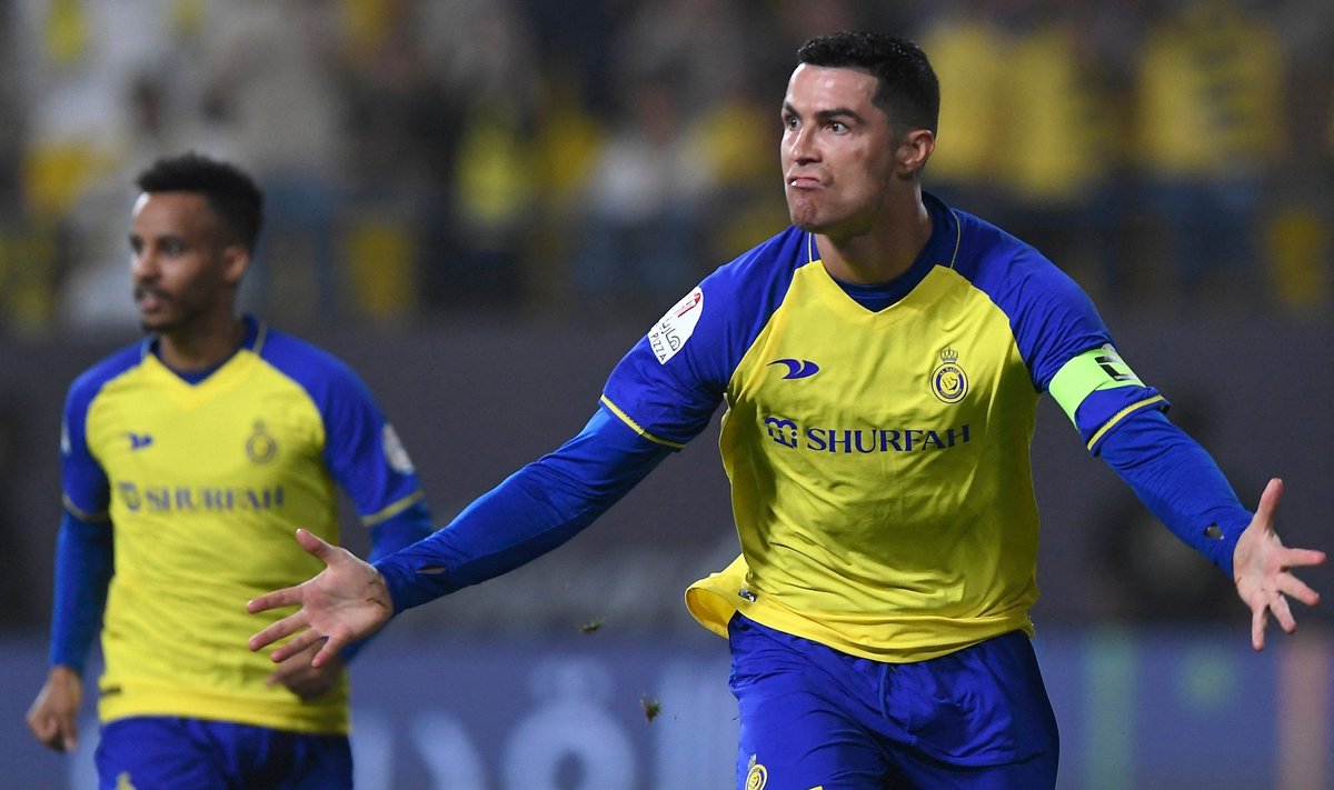 Cristiano Ronaldo lootus Saudi Araabia meistritiitlist elab.