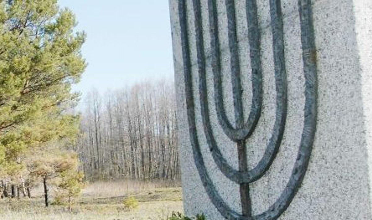 Klooga holokausti mälestusmärk.
