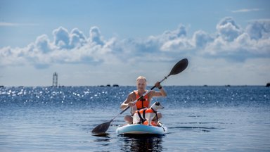 FOTOREPORTAAŽ | Kui merele, siis SUP-iga. Suppama