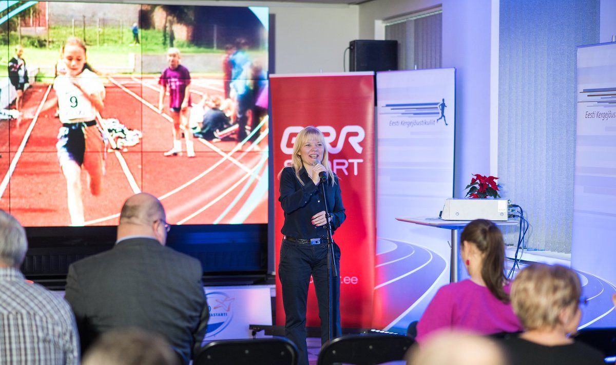 Anu Säärits on aastaid juhtinud ETV sarja “TV 10 olümpiastarti”. 45. hooaja pidulikul avamisel telemajas meenutas  ta tehtut ja tutvustas eelseisvaid võistlusi.