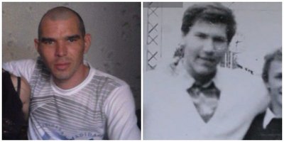 Слева — фрагмент вирусного фото, справа — фотография Валуева в молодости