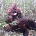 Jõgevamaal kütiti 315 kilogrammi kaalunud karu