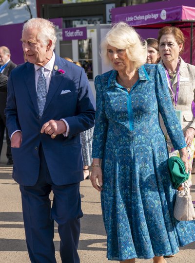 Kuninganna Camilla koos kuningas Charlesiga, 20. mai.