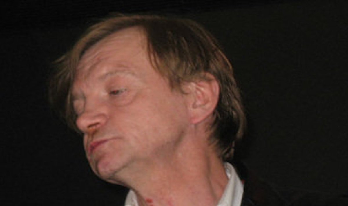 Mark E Smith 2008. aastal Londonis ansambliga The Fall kontserti andes (Foto: Wikimedia Commons / Kirsteen)