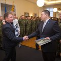 Премьер-министр Ратас поблагодарил военных, участвовавших в международных миссиях