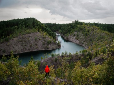 Aidu karjäär. Endine kaevandus on kui Eesti fjordid