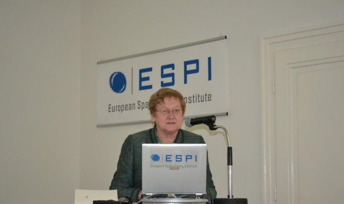 Выступление Эне Эргма на заседании ЕИКП в 2012 году
