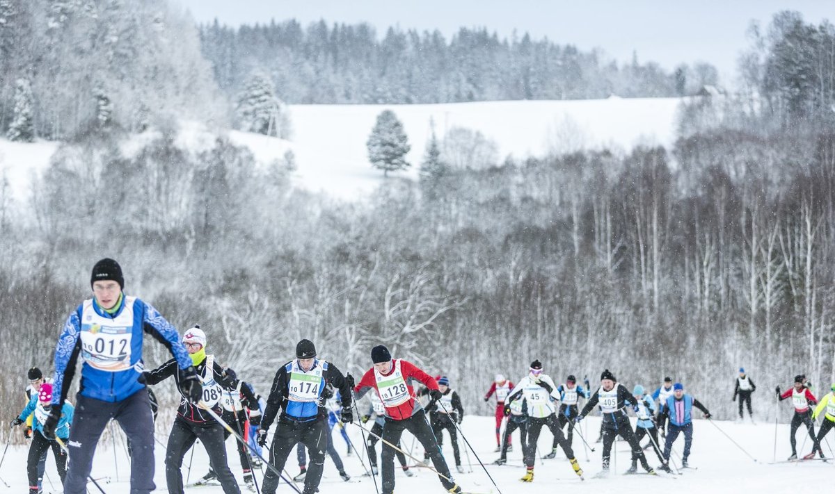 Eile toimunud Tartu Maratoni Avatud Raja sõidud näitasid, et lumeolud rajal on head ja lubavad ka põhisõidu korraldada täies pikkuses.