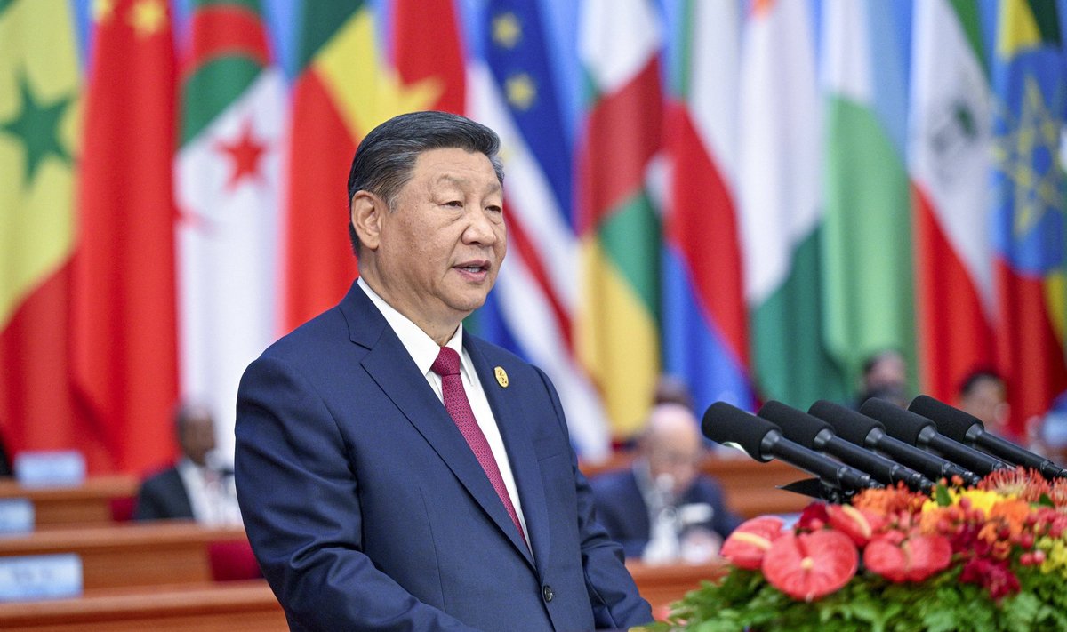 Hiina president Xi Jinping Hiina-Aafrika koostööfoorumil