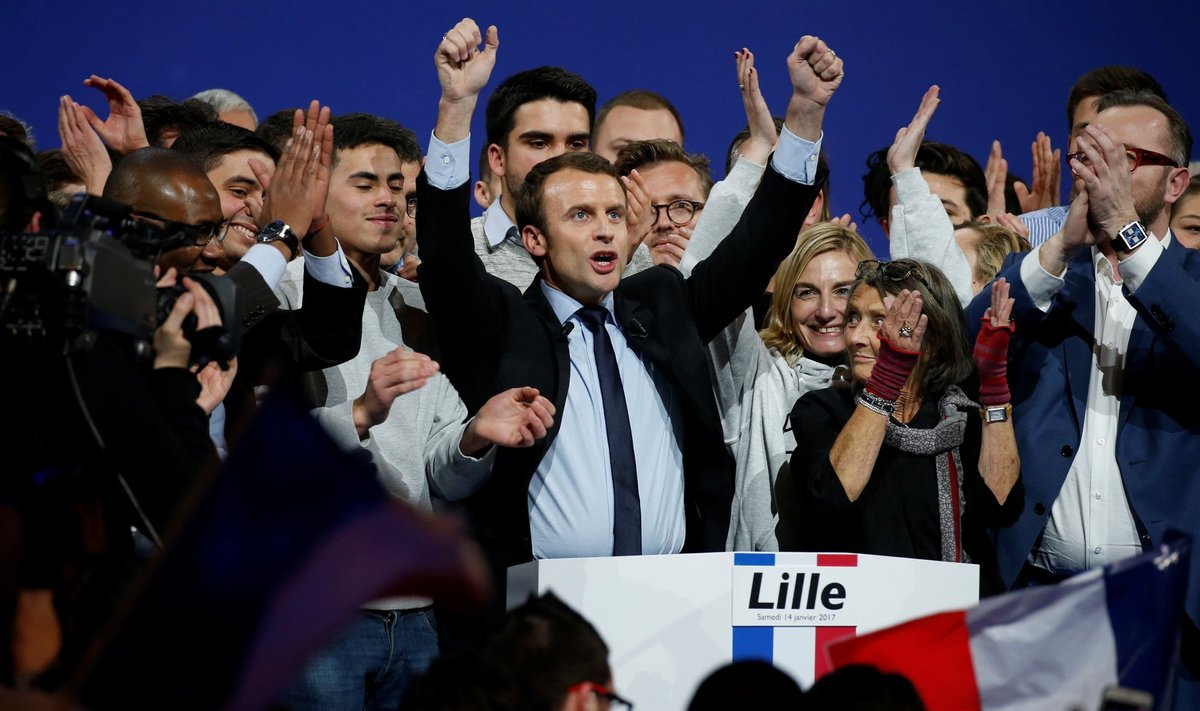 39-aastane Emmanuel Macron on noorim presidendikandidaat ajal, kui prantslased soovivad poliitikasse värskust.