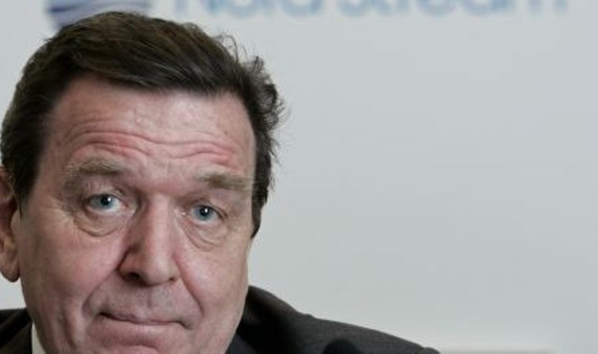 Saksa ekskantsler ja Nord Streami nõukogu esimees Gerhard Schröder
