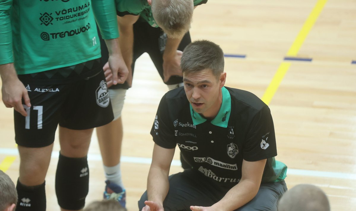 Võru peatreener Oliver Lüütsepp