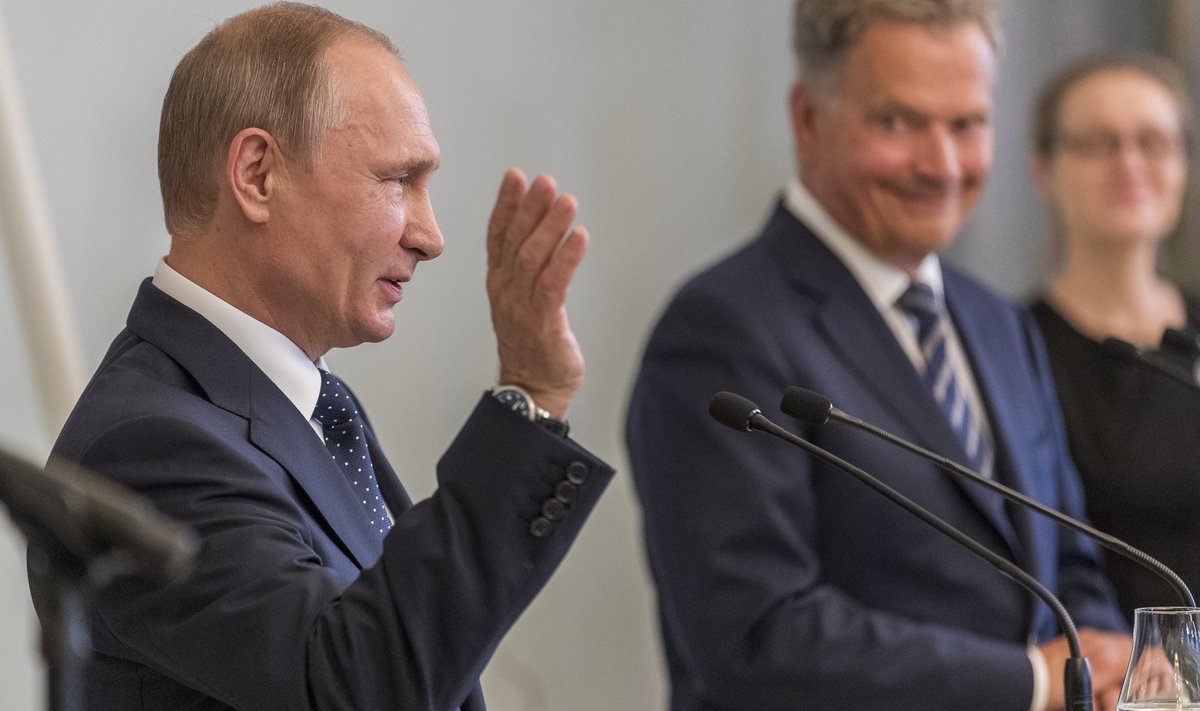 Putini ja Niinistö pressikonverents