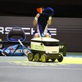 FOTOD | Robot Bobil on Tallinna WTA turniiril tähtis ülesanne