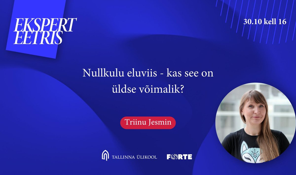 Ekspert eetris: Triinu Jesmin