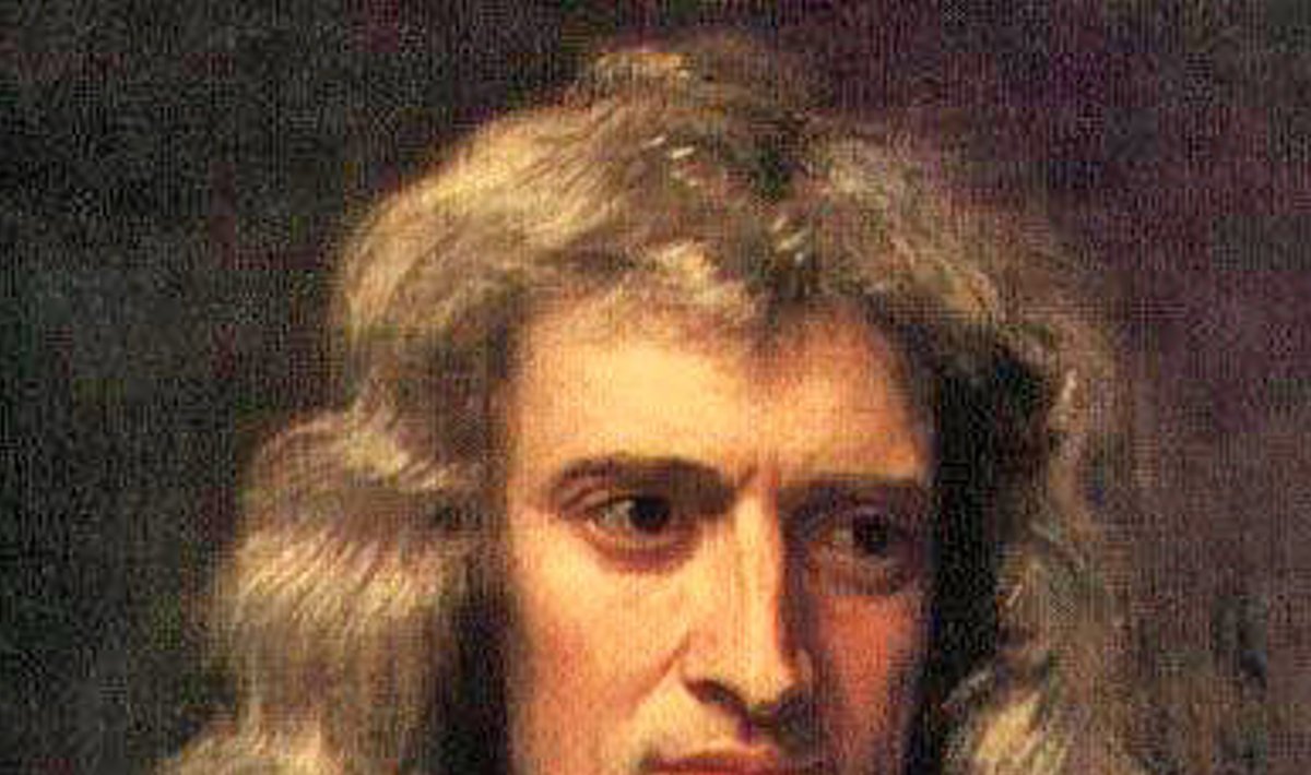 25. detsembril 1642 sündis Isaac Newton. Godfrey Knelleri portree 46-aastasest Newtonist.