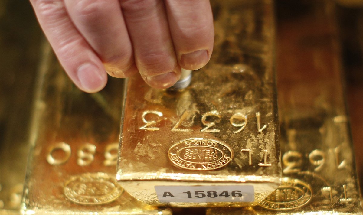 Eesti Panga kullavaru pole 1990-ndate algusest saadik muutunud. Meil on kulda endiselt umbes 260 kilo. Pilt on illustreeriv.