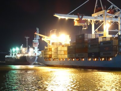 Sillamäe sadama uus konteineriterminal