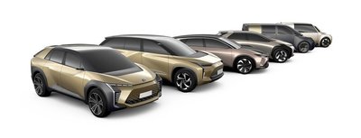 Toyota tulevased elektrilised sõiduautod