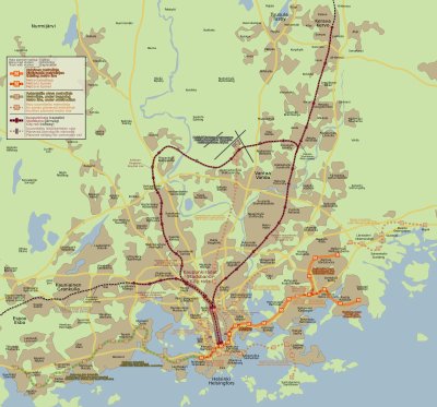 Helsingi metroo laiendamise plaanid