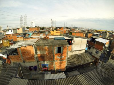 Favela Vila Prudente - katusevaade.