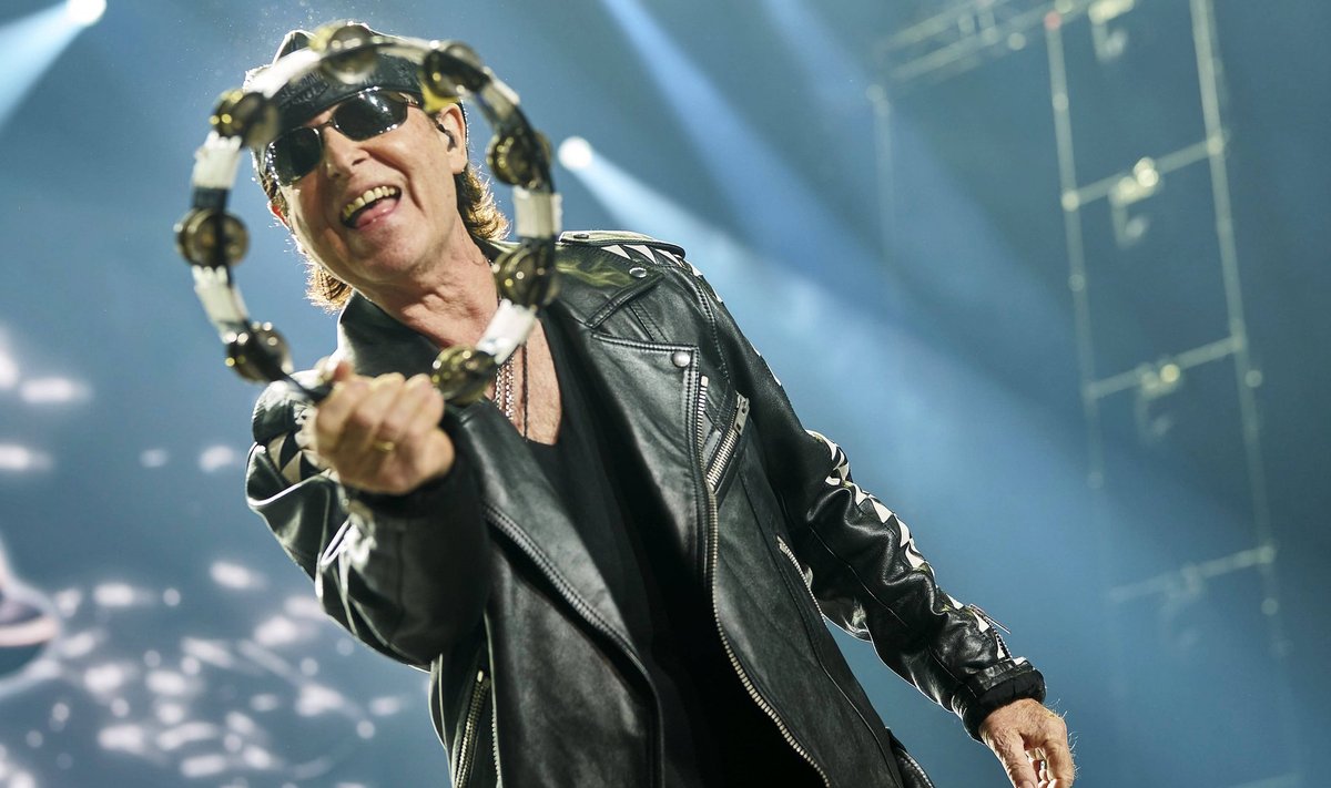 Klaus Meine von den Scorpions live bei einem Konzert der Rock Believer -World Tour in der ZAG Arena. Hannover, 19.05.202