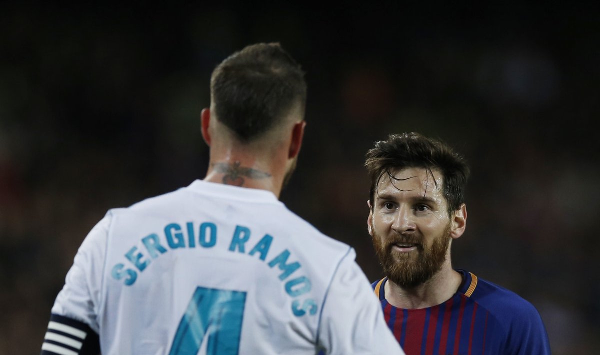 Sergio Ramos ja Lionel Messi