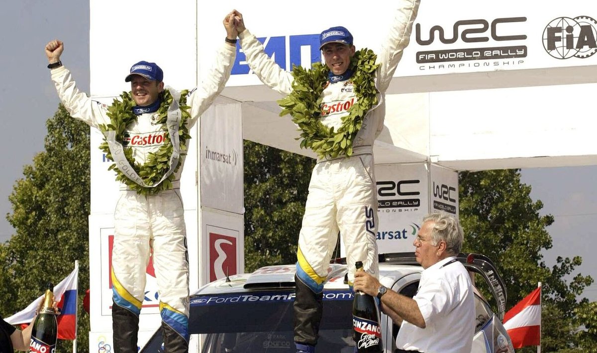 Markko Märtin ja Michael Park said Kreekas aastal 2003 viimaks võidu kätte.