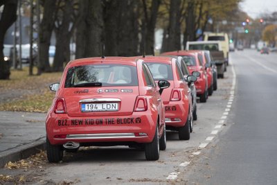 Citybee autod Tallinnas 16.10.2019