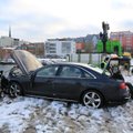 Водитель упавшего в воду в Каласадам Audi A8 был трезв