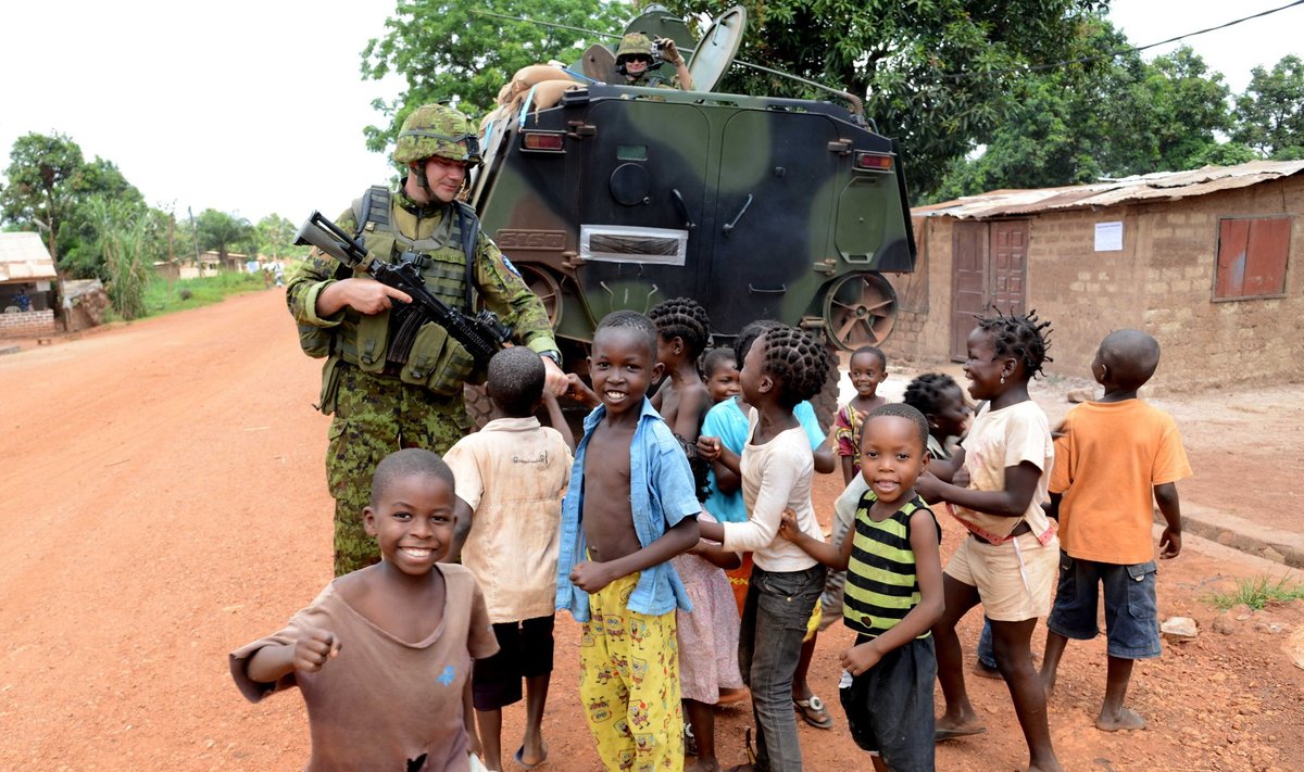 Eesti kaitseväelased teenisid Kesk-Aafrika Vabariigis neli kuud