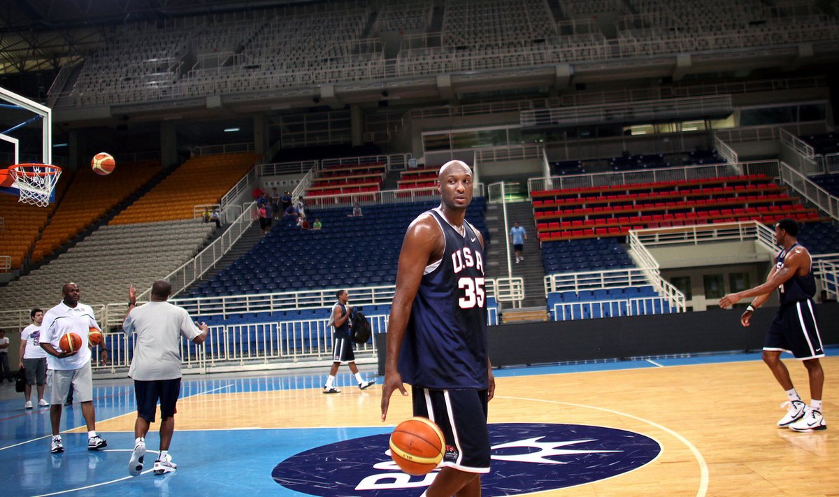 Lamar Odom 2004. aasta olümpial