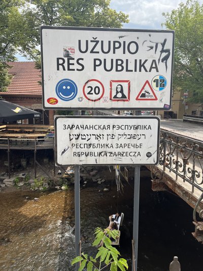 Tere tulemast Užupise vabariiki!