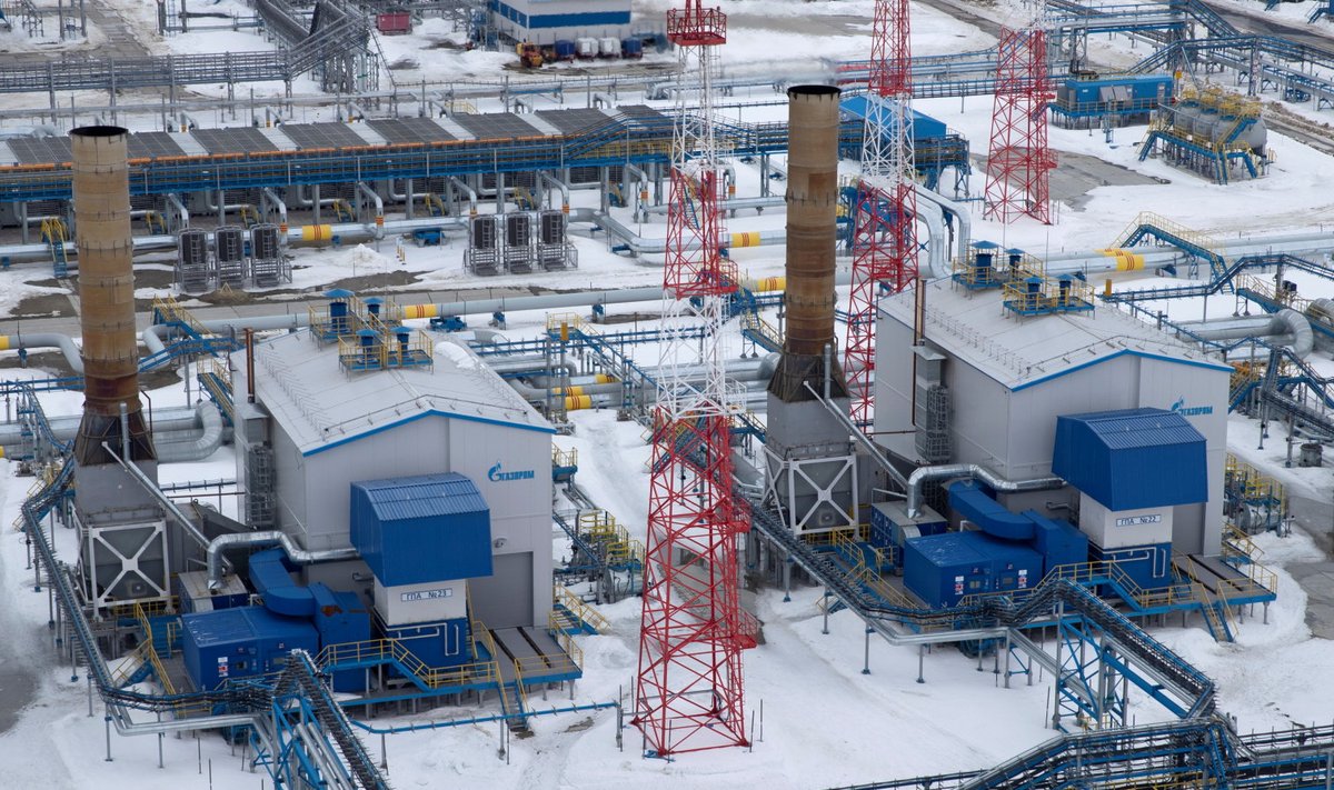 Gazpromi tootmiskompleks Jamali poolsaarel