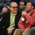 VIDEO: Lakers oli nii halb, et Adam Sandler ja Jack Nicholson jalutasid poole pealt minema