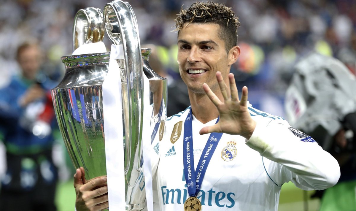 Cristiano Ronaldo on aastate jooksul võitnud Meistrite liiga viiel korral. Neljal korral aitas ta trofeeni Madridi Reali, hoolimata sellest hinnatakse teda kõrgemalt hoopis Manchesteris.