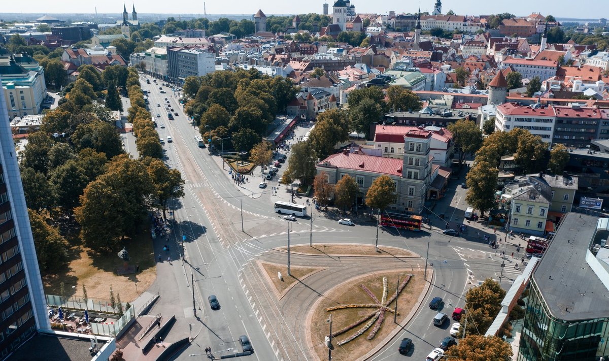 Narva maantee droonifotod