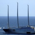 Itaalias arestiti maailma suurim purjejaht, mille oligarhist omanik on Eestiga seotud