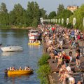 FOTOD | Pärnu võttis suvepealinna tiitli vastu uhke paatide paraadiga