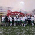 BLOGI JA FOTOD | Draamatilise tiilimatši viigistanud Levadia tuli pika pausi järel Eesti jalgpallimeistriks