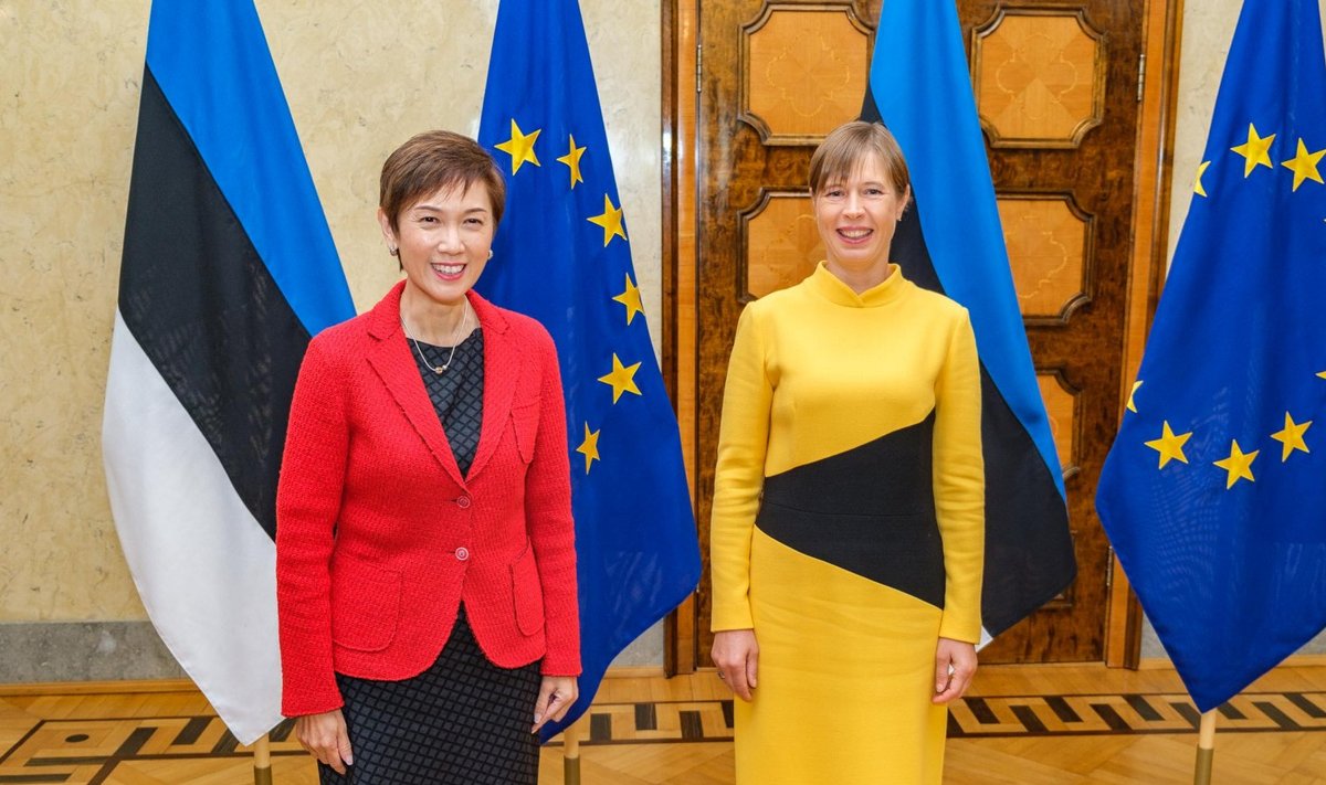 Kaljulaid kohtus Singapuri kommunikatsiooni- ja IT minister Josephine Teoga