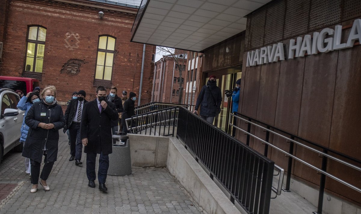 Möödunud nädalal külastas Narvat ka peaministerJüri Ratas, kes sai visiidil olles teada, et on ise nakatunu lähikontaktne.