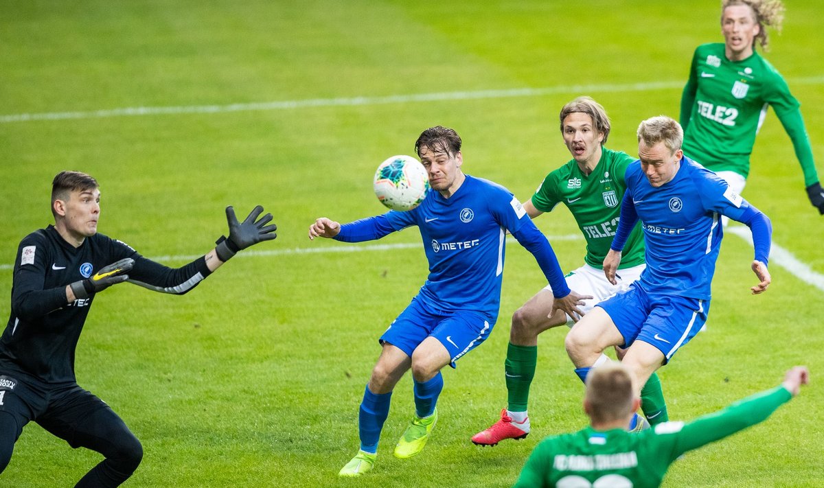 FC Flora ja Tartu Tammeka mäng