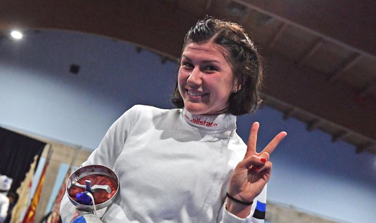 Julia Beljajeva tõi Eestile tähtsa võidu.