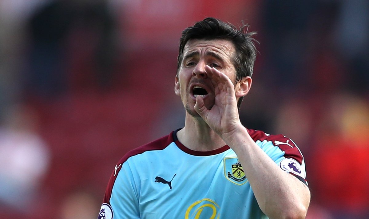 Burnley's Joey Barton during the match