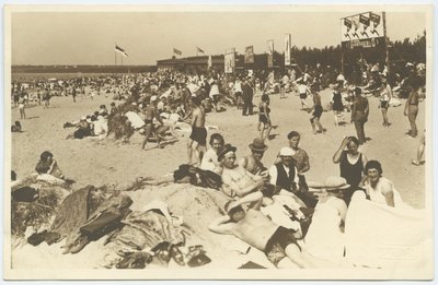 Пляж Пирита в 1936 году
