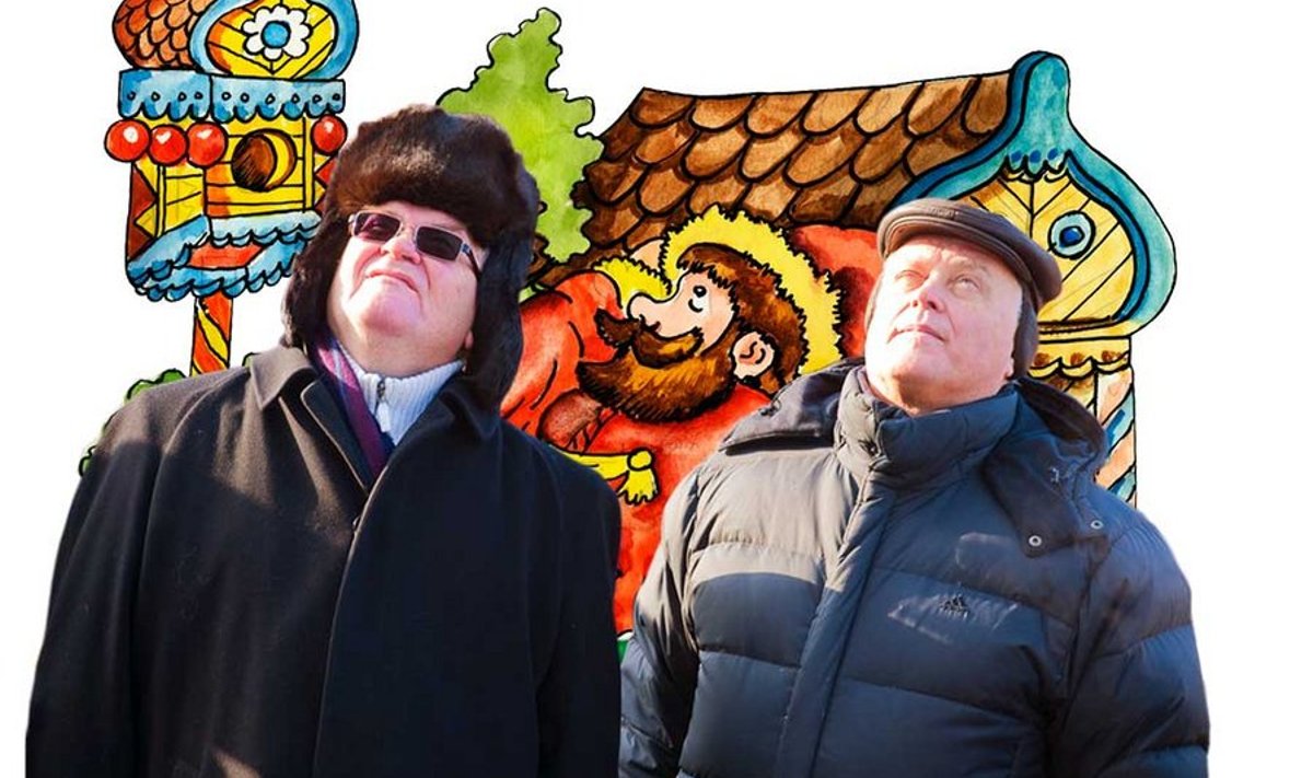 Kak v skazke: Savisaarelaadne ja jakuninilaadne tegelane korrespondent Anna muinasjutust.