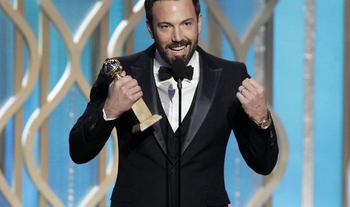 Kuldgloobusel valiti parimaks režisööriks Ben Affleck ja parimaks filmiks tema lavastatud "Argo"