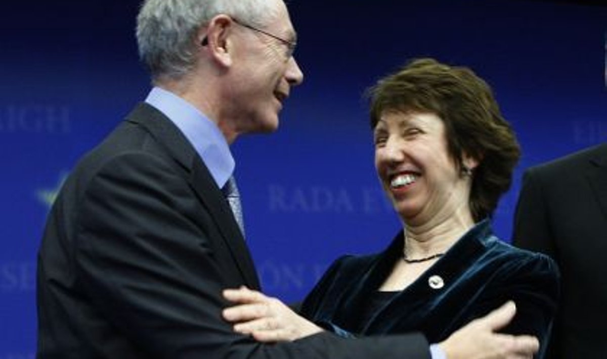 Herman Van Rompuy, Catherine Ashton 