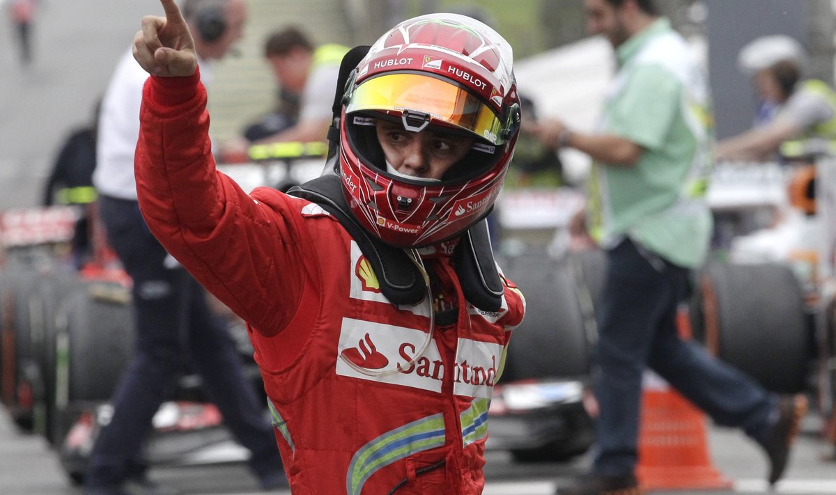 Felipe Massa viimane sõit Ferraris